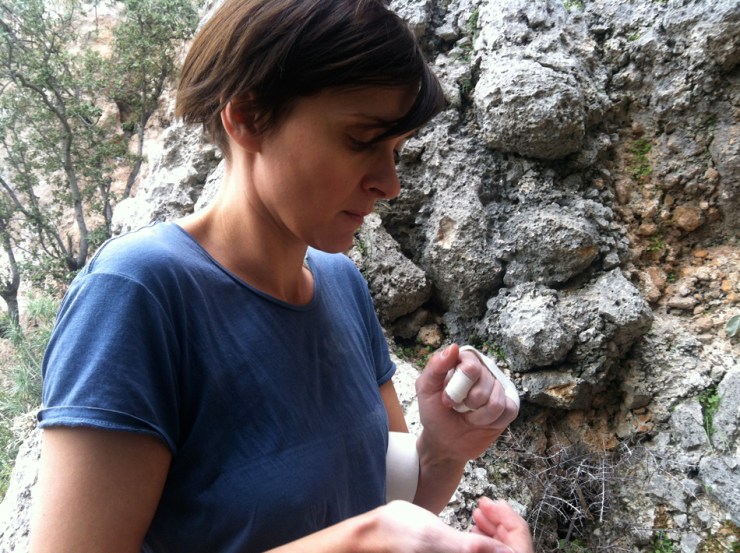 taping away the bad cuts