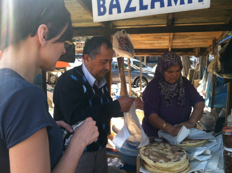 Turkish bakery at the bazaar