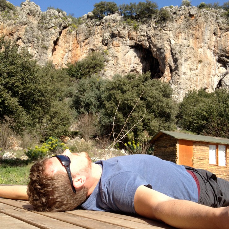 Soaking some sun in!